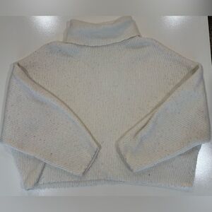 H&M Cream Cowl Neck Sweater